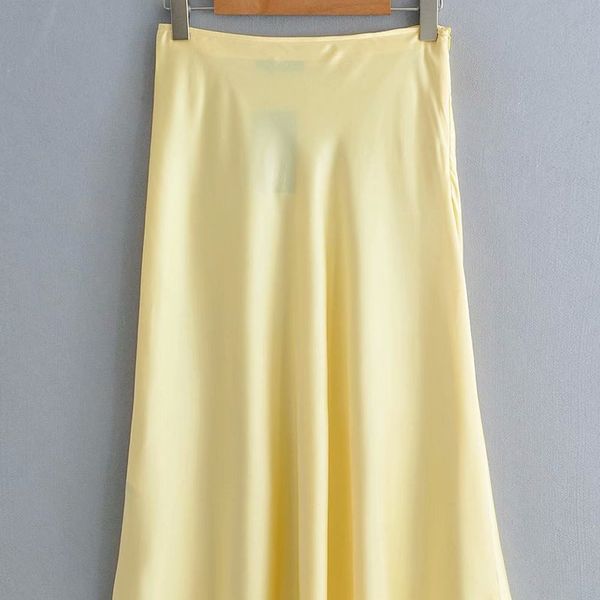 new arrival xq9-35-9025 european and american fashionable silk satin half-length skirt, Black
new arrival xq9-35-9025 european and american fashionable silk satin half-length skirt, Black