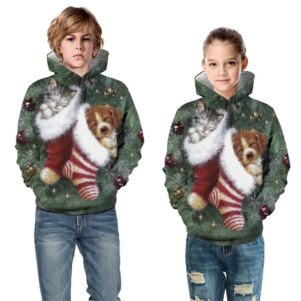 teen kids boy girls christmas 3d print cartoon cat dog sweatshirt pocket hoodie baby girl clothes boys hoodies baby boy clothes, Black
teen kids boy girls christmas 3d print cartoon cat dog sweatshirt pocket hoodie baby girl clothes boys hoodies baby boy clothes, Black