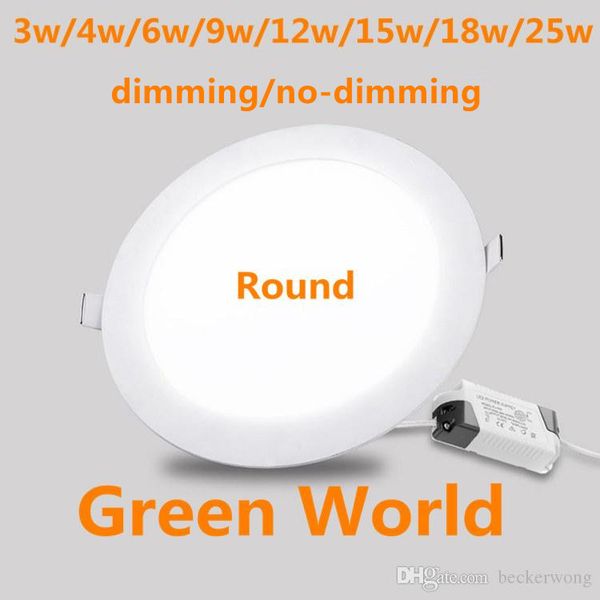dimming/no-dimming ultra thin round led panel light downlight led ceiling 3w/4w/6w/9/12w/15w/18w/25w roundled ceiling light ac85-265v panel
dimming/no-dimming ultra thin round led panel light downlight led ceiling 3w/4w/6w/9/12w/15w/18w/25w roundled ceiling light ac85-265v panel