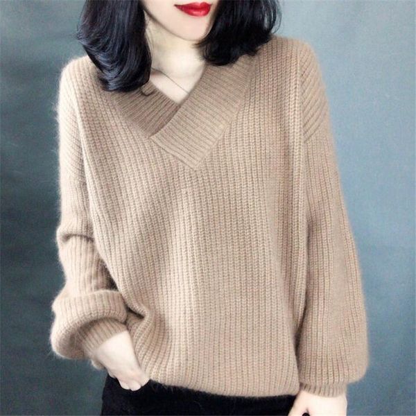autumn winter sweater women solid knitted sweater pullovers long sleeve v-neck office 2019, White;black
autumn winter sweater women solid knitted sweater pullovers long sleeve v-neck office 2019, White;black