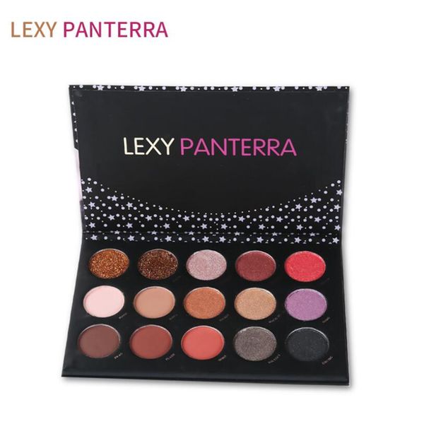 lexy panterra 15 color eye shadow matte pigment eyeshadow palette cosmetic makeup eye shadow for women maquiagem shadows powder 2019
lexy panterra 15 color eye shadow matte pigment eyeshadow palette cosmetic makeup eye shadow for women maquiagem shadows powder 2019