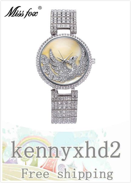 crystal round ladies sticky diamond full diamond watch, Slivery;brown
crystal round ladies sticky diamond full diamond watch, Slivery;brown