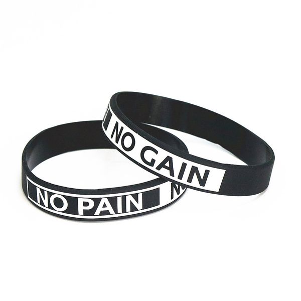1pc fashion customized silicone bracelet motto no pain no gain silicone wristband bracelets & bangles gift sh073, Golden;silver
1pc fashion customized silicone bracelet motto no pain no gain silicone wristband bracelets & bangles gift sh073, Golden;silver