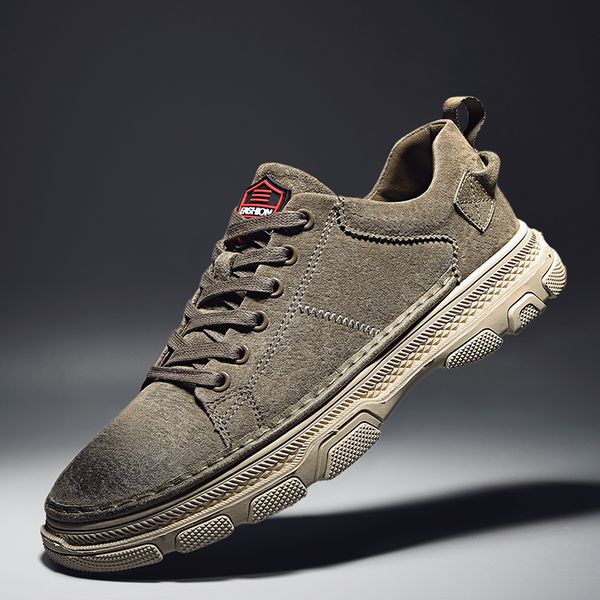 fashion suede men genuine leather shoes solid lace-up casual shoes men's flats comfortable dress male soft footwear, Black
fashion suede men genuine leather shoes solid lace-up casual shoes men's flats comfortable dress male soft footwear, Black