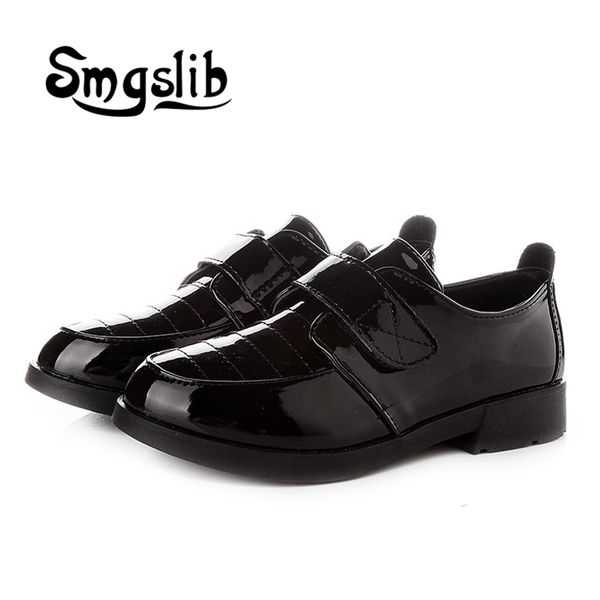 kids shoes boys flat leather shoes black white hook&loop wedding sneakers british style children casual, Black;grey
kids shoes boys flat leather shoes black white hook&loop wedding sneakers british style children casual, Black;grey