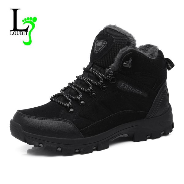 winter boots mens shoes outdoor with fur warm sneakers anti-slip rubber ankle boots casual shoes mens botas zapato, Black
winter boots mens shoes outdoor with fur warm sneakers anti-slip rubber ankle boots casual shoes mens botas zapato, Black
