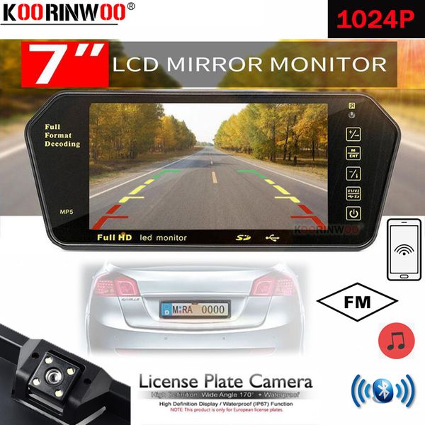 koorinwoo wireless ahd 1024p media car radio screen mirror lcd bluetooth mp5 reverse camera display license plate camera parking
koorinwoo wireless ahd 1024p media car radio screen mirror lcd bluetooth mp5 reverse camera display license plate camera parking