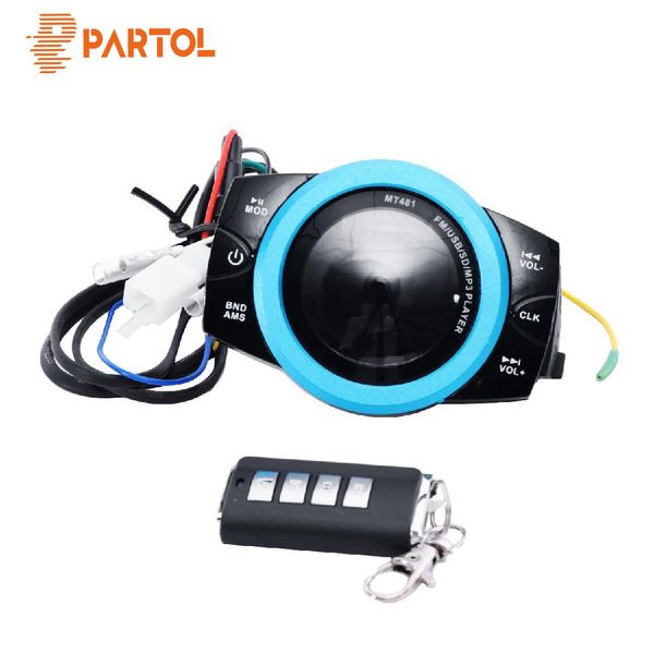 partol waterproof motorcycle anti-theft audio radio system stereo fm/tf/usb/sd/mp3 audio lightweight smart fm
partol waterproof motorcycle anti-theft audio radio system stereo fm/tf/usb/sd/mp3 audio lightweight smart fm