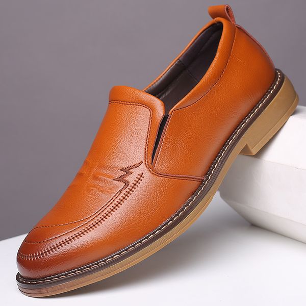 mens casual shoes business formal design soft dress shoes men slip on loafers male casual, Black
mens casual shoes business formal design soft dress shoes men slip on loafers male casual, Black