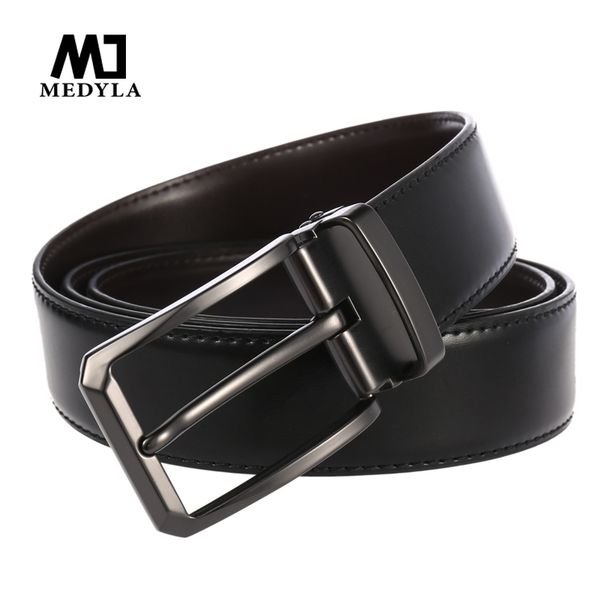 medyla vintage jeans cowboy casual new brand black pin buckle belt cowhide genuine leather belt for men strap male, Black;brown
medyla vintage jeans cowboy casual new brand black pin buckle belt cowhide genuine leather belt for men strap male, Black;brown