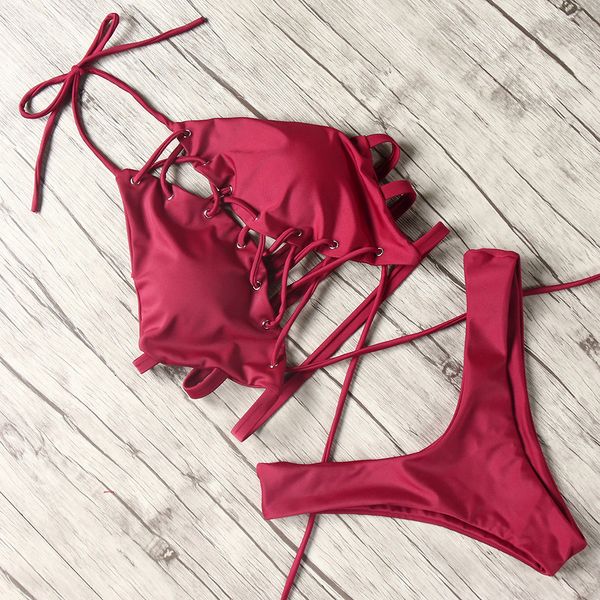 designer swimwear bikinis for women bikini 2019 cross bandage women backless swimsuit thongs set low waist swimsuit brazilian bikini, White;black
designer swimwear bikinis for women bikini 2019 cross bandage women backless swimsuit thongs set low waist swimsuit brazilian bikini, White;black