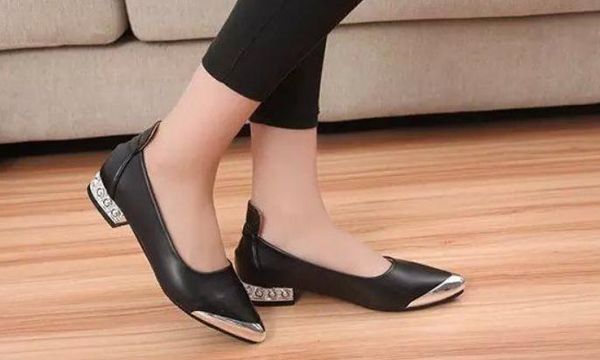 2019 women's shoes in spring and autumn with new style low heel pointed end shallow mouth @58, Black
2019 women's shoes in spring and autumn with new style low heel pointed end shallow mouth @58, Black