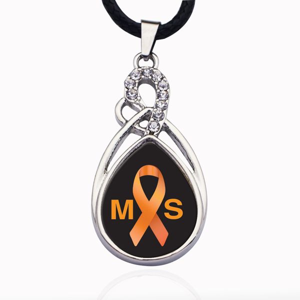 multiple sclerosis awareness circle charm zinc alloy ball chain necklace, Bronze;silver
multiple sclerosis awareness circle charm zinc alloy ball chain necklace, Bronze;silver