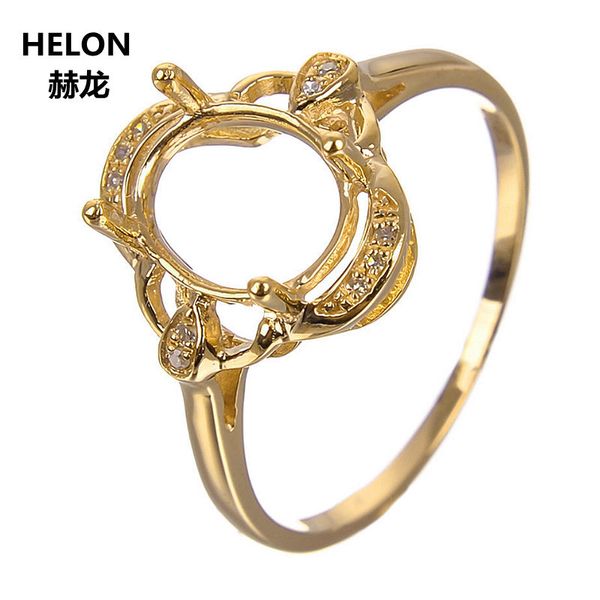 solid 10k yellow gold natural diamonds engagement wedding ring for women 7x9mm oval cut semi mount ring setting trendy, Golden;silver
solid 10k yellow gold natural diamonds engagement wedding ring for women 7x9mm oval cut semi mount ring setting trendy, Golden;silver