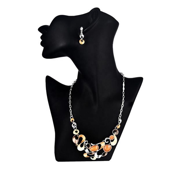 jewelry set red resin pendant necklace fashion silver chain choker earrings women's bridal jewelry sets african jewellery
jewelry set red resin pendant necklace fashion silver chain choker earrings women's bridal jewelry sets african jewellery