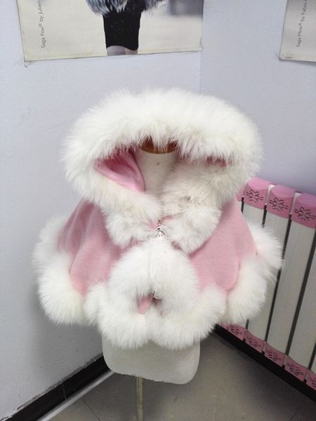 spring autumn winter kid age1/2 real fur trim cashmere stole for party, Red;brown
spring autumn winter kid age1/2 real fur trim cashmere stole for party, Red;brown