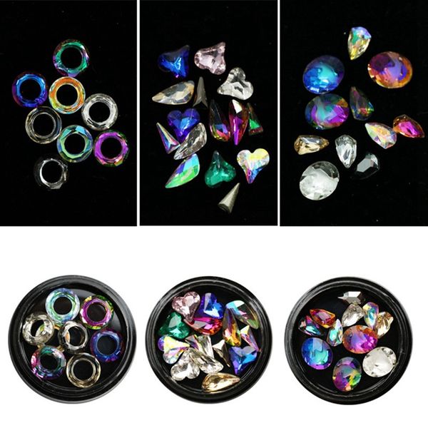 1 box colorful 3d jelly ab acrylic wheel nail stickers decoration diy nail art tips jewelry rhinestones manicure tools, Silver;gold
1 box colorful 3d jelly ab acrylic wheel nail stickers decoration diy nail art tips jewelry rhinestones manicure tools, Silver;gold