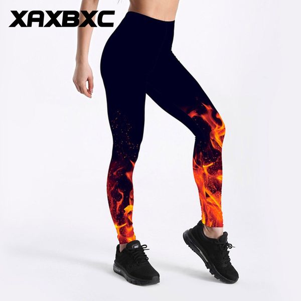 c3497 girl new burning fire flame black prints elastic slim gym fitness women sport leggings yoga pants trousers plus size, White;red
c3497 girl new burning fire flame black prints elastic slim gym fitness women sport leggings yoga pants trousers plus size, White;red