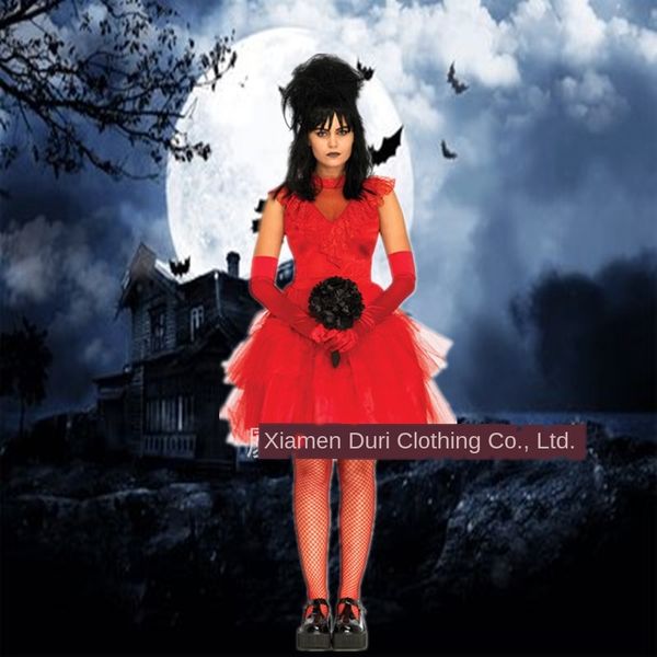 halloween cos 2019 new red ghost ghost bride role play prom party costumes costumes & cosplay costume, Black 
halloween cos 2019 new red ghost ghost bride role play prom party costumes costumes & cosplay costume, Black