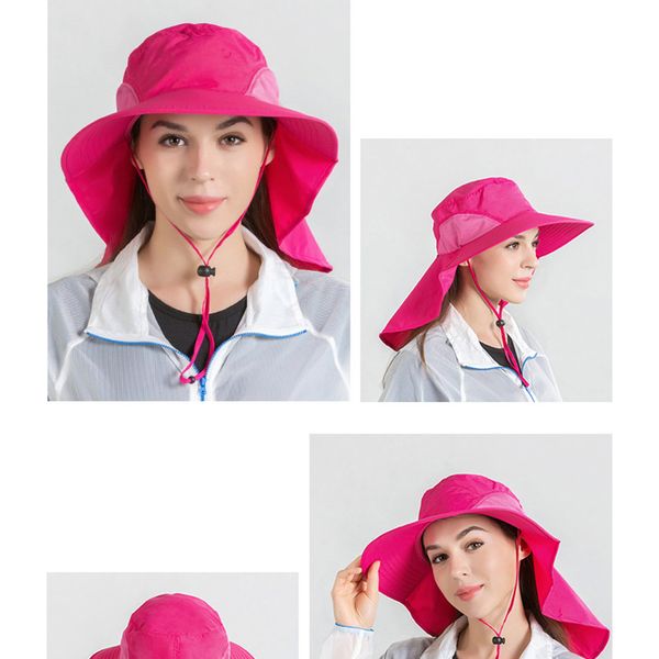 fashion wide brim sun hat with neck flap fishing safari cap outdoor hiking cloak fisherman hat sombrero senderismo, Blue;gray
fashion wide brim sun hat with neck flap fishing safari cap outdoor hiking cloak fisherman hat sombrero senderismo, Blue;gray