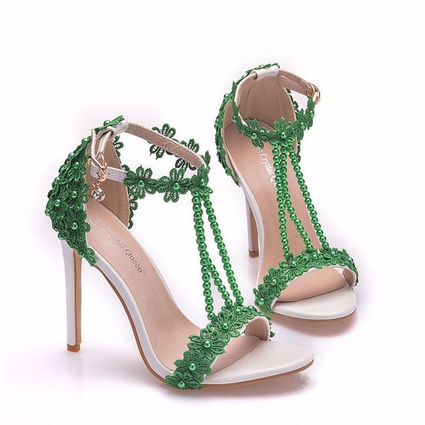 women wedding shoes high heels 11cm lady flowers pearl platforms green glitter bridal shoes women thin heel party pump shoe, Black
women wedding shoes high heels 11cm lady flowers pearl platforms green glitter bridal shoes women thin heel party pump shoe, Black