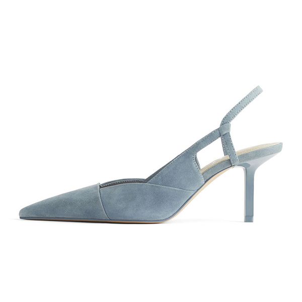 elisabettang flock leather slingbacks women shoes comfortable high heel shoes party wedding blue size 34-40 lady pumps, Black
elisabettang flock leather slingbacks women shoes comfortable high heel shoes party wedding blue size 34-40 lady pumps, Black