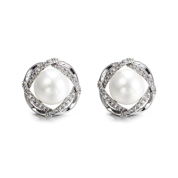 romantic fashion jewelry rose flower stud earrings for women elegant zircon silver earring pearl dropshiping, Golden;silver
romantic fashion jewelry rose flower stud earrings for women elegant zircon silver earring pearl dropshiping, Golden;silver