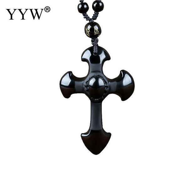 drop shipping jewelry obsidian pendant necklace cross pendant jewelry for men womens pendants, Black
drop shipping jewelry obsidian pendant necklace cross pendant jewelry for men womens pendants, Black