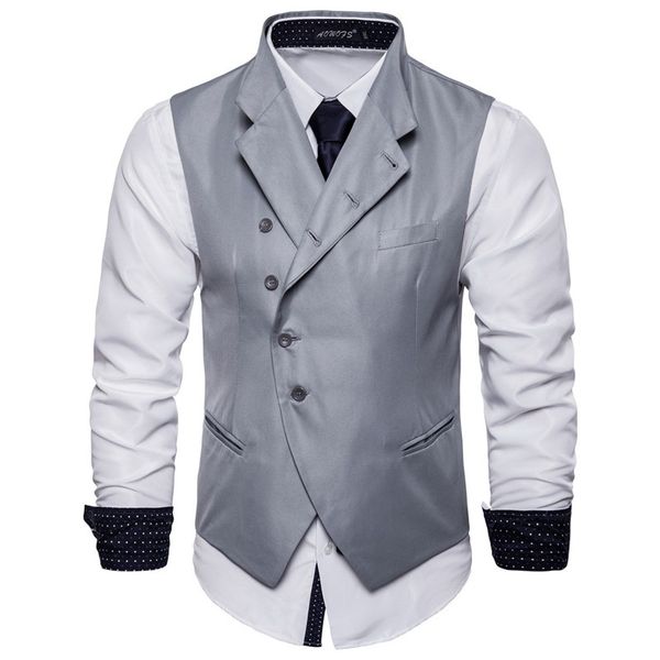 men's vests suit vest gentleman high-end single-breasted business casual formal wedding banquet party, Black;white
men's vests suit vest gentleman high-end single-breasted business casual formal wedding banquet party, Black;white