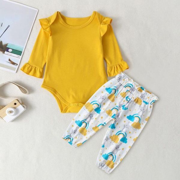 print ruffled 2pcs clothes set baby kids girls cotton warm fashion trend long sleeve personality printing jumpsuit trousers, White
print ruffled 2pcs clothes set baby kids girls cotton warm fashion trend long sleeve personality printing jumpsuit trousers, White
