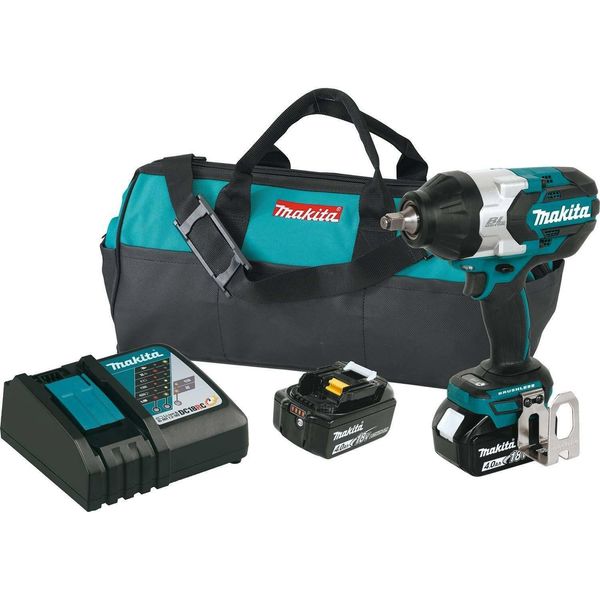 Makita XWT08M LXT Беспроводной квадратный привод с высоким крутящим моментом I, 18 В / 1/2
Makita XWT08M LXT Беспроводной квадратный привод с высоким крутящим моментом I, 18 В / 1/2