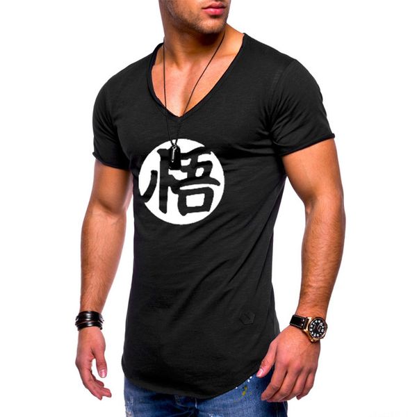 summer men's short sleeve for z goku solid color casual comfortable cotton t-shirt slim fit v-neck t-shirt male
summer men's short sleeve for z goku solid color casual comfortable cotton t-shirt slim fit v-neck t-shirt male