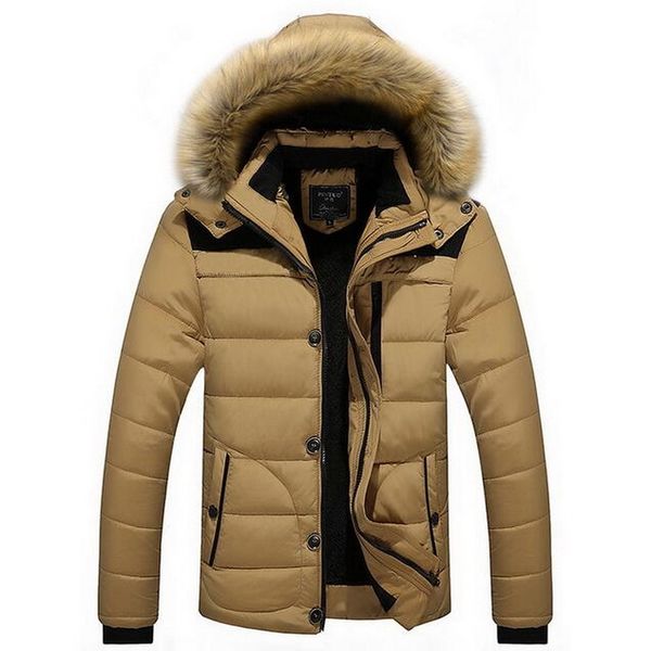vxo winter jacket men's coat winter fur collar parkas men hooded coat men down keep warm suitable for minus 30 degrees celsius, Black
vxo winter jacket men's coat winter fur collar parkas men hooded coat men down keep warm suitable for minus 30 degrees celsius, Black