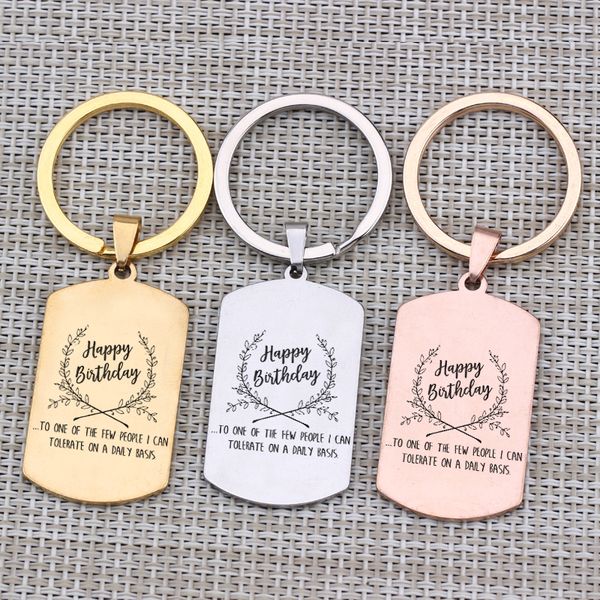 happy birthday gift key chain gift to men women key pendant jewelry friendship souvenir fob keepsake friends sister, Silver
happy birthday gift key chain gift to men women key pendant jewelry friendship souvenir fob keepsake friends sister, Silver
