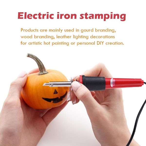 265*145*50mm electric soldering iron heat pencil gourd branding leather lamp articles personal diy creation tool repair tool
265*145*50mm electric soldering iron heat pencil gourd branding leather lamp articles personal diy creation tool repair tool