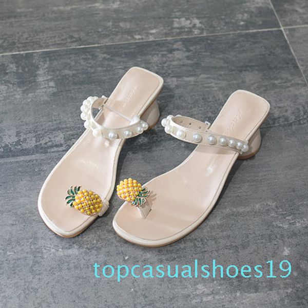 slippers for women fashion red 2020 new summer thick heel novelty pineapple pearl beach cool drag high heel flip flops t19, Black
slippers for women fashion red 2020 new summer thick heel novelty pineapple pearl beach cool drag high heel flip flops t19, Black