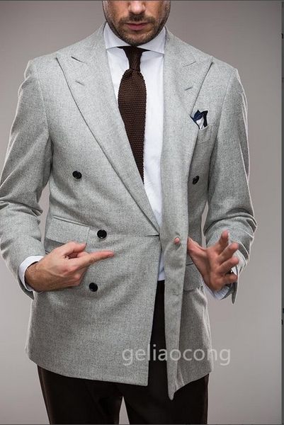 wide peaked designs gray man suits man double breasted groom tuxedo terno masculino outfit homecoming party two piece suits, White;black
wide peaked designs gray man suits man double breasted groom tuxedo terno masculino outfit homecoming party two piece suits, White;black