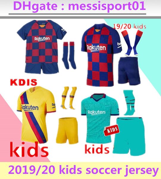 

2019 20 maillot de foot boys kids camisas de futbol youth 2019 2020 soccer jersey football child kit, Black