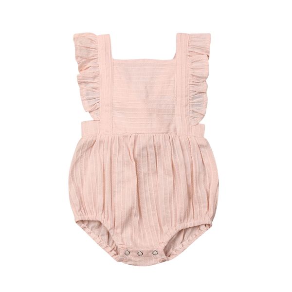 newborn baby girls striped bodysuit ruffles short sleeve pink jumpsuit outfit clothes sunsuit 0-24m, White
newborn baby girls striped bodysuit ruffles short sleeve pink jumpsuit outfit clothes sunsuit 0-24m, White