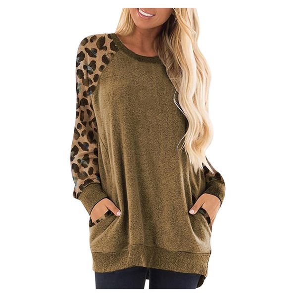 autumn women's sweatershirt pullover casual leopard printing loose long sleeve harajuku oversized hoodie woman clothes, Black
autumn women's sweatershirt pullover casual leopard printing loose long sleeve harajuku oversized hoodie woman clothes, Black
