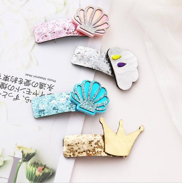 Small Hair Clips Sequense Shell Cloud Hair Barrettes Girls BB barrettes Hair Unicorn party hairbands
Small Hair Clips Sequense Shell Cloud Hair Barrettes Girls BB barrettes Hair Unicorn party hairbands