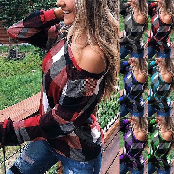 womens plaid patchwork irregular spring autumn womens designer shirts off shoulder casual long sleeve loose, White
womens plaid patchwork irregular spring autumn womens designer shirts off shoulder casual long sleeve loose, White