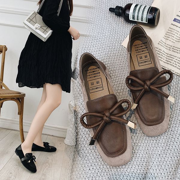 casual woman shoe bow-knot shoes women's moccasins female footwear round toe modis oxfords slip-on all-match butterfly new, Black
casual woman shoe bow-knot shoes women's moccasins female footwear round toe modis oxfords slip-on all-match butterfly new, Black