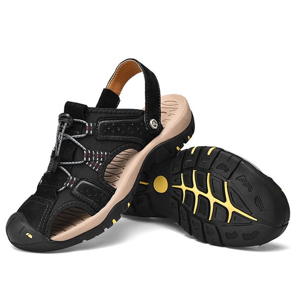 sagace sandals men sandalias hombre mens sandals summer european and american retro flat shoes summen hollow sandalen g0704#10, Black
sagace sandals men sandalias hombre mens sandals summer european and american retro flat shoes summen hollow sandalen g0704#10, Black