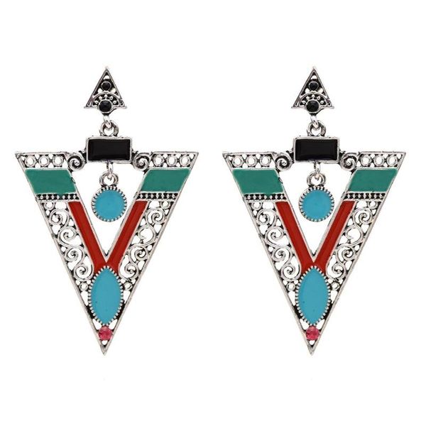vintage ethnic gypsy earrings for women boho jewelry ladies retro triangle shape geometric jhumka earring egypt nepal, Silver
vintage ethnic gypsy earrings for women boho jewelry ladies retro triangle shape geometric jhumka earring egypt nepal, Silver