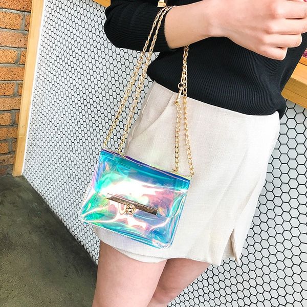 2020 new korean version of the shoulder bag ladies cute transparent fashion laser small square bag women
2020 new korean version of the shoulder bag ladies cute transparent fashion laser small square bag women