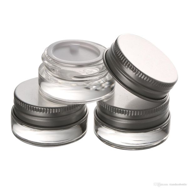 5g 5ml clear gla jar container with aluminum lid for lip balm cream oil alve lotion make up co metic ample nail acce orie
5g 5ml clear gla jar container with aluminum lid for lip balm cream oil alve lotion make up co metic ample nail acce orie
