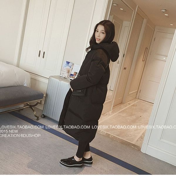 2019 cotton-padded clothes women's mid-length korean-style winter cotton dress women's coat students over-the-knee cotton-padded, Blue;black
2019 cotton-padded clothes women's mid-length korean-style winter cotton dress women's coat students over-the-knee cotton-padded, Blue;black