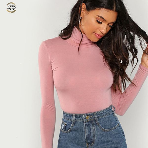 roze werkkleding coltrui slim fit lange mouw vrouwen t-shirt herfst hoge hals elegante tee streetwear t-shirt, White
roze werkkleding coltrui slim fit lange mouw vrouwen t-shirt herfst hoge hals elegante tee streetwear t-shirt, White