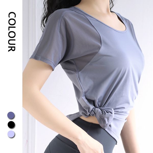 summer loose-fit quick-dry fitness clothing running sportswear spell yarn korean-style yoga clothes women's fitness clothes, Black;blue
summer loose-fit quick-dry fitness clothing running sportswear spell yarn korean-style yoga clothes women's fitness clothes, Black;blue